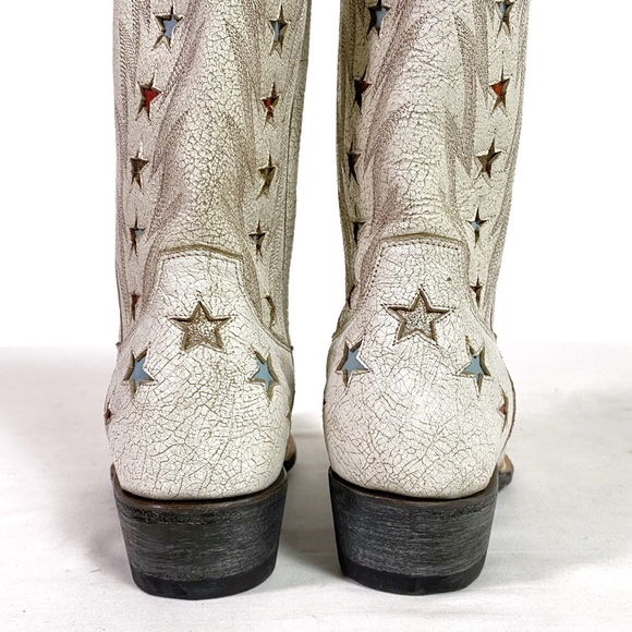Old Gringo Legacy White Star Western Boots - Picture 4 of 7